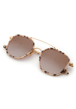 Load image into Gallery viewer, Krewe - Matte Oyster 24K Mirrored Austin Sunglasses