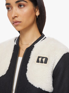 Mother - Counting Sheep Vested Varsity Bomber Jacket