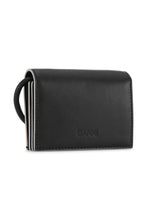 Load image into Gallery viewer, Ganni - Black Bou Wallet on Strap