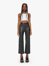 Load image into Gallery viewer, Mother - Black Rambler Zip Ankle Jean