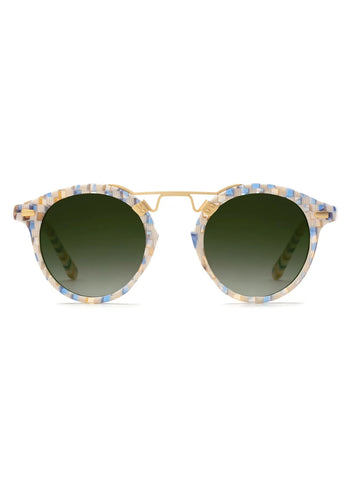 Krewe - Pincheck 18K St. Louis Sunglasses