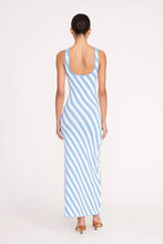 Load image into Gallery viewer, Blue Seashore Strip Katie Dress