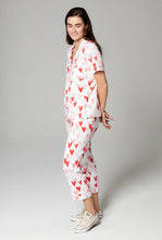 Load image into Gallery viewer, Love Is All You Need Short Sleeve Classic Cropped Stretch Jersey PJ Set