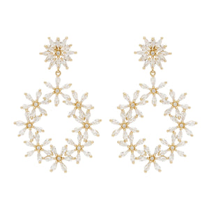 Mignonne Gavigan - Gold/Clear Dottie Lux Earrings