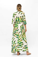 Load image into Gallery viewer, Cinched Shirt Dress Maxi