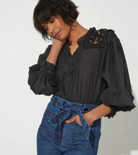 Load image into Gallery viewer, Cleobella - Black Claudia Blouse
