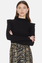 Load image into Gallery viewer, Marie Oliver - Black Tinley Turtleneck