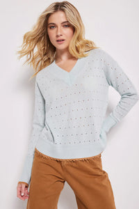 Lisa Todd - Barley Blue Swaggy Chic Sweater