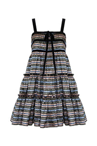 Hunter Bell - Festive Stripe Fleur Dress
