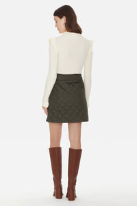 Marie Oliver - Army Jette Skirt
