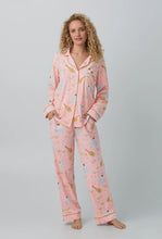 Load image into Gallery viewer, Bedheads - Champagne Disco Long Sleeve Classic Stretchy PJ Set
