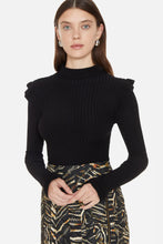Load image into Gallery viewer, Marie Oliver - Black Tinley Turtleneck