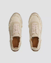 Load image into Gallery viewer, Rag &amp; Bone - Natural Retro Runner Linen Espadrille Sneakers