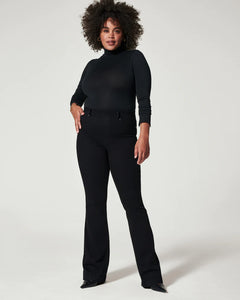 Spanx - Clean Black Flare Jeans
