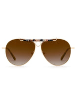 Load image into Gallery viewer, Krewe - 24K + Crema Sunglasses