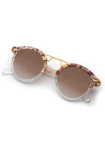 Krewe - Monarch to Crystal 24K Mirrored STL II Sunglasses
