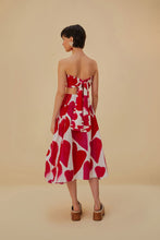 Load image into Gallery viewer, Painted Hearts Midi Skirt