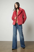 Load image into Gallery viewer, Velvet - Rose Raquel Faux Lux Fur Jacket