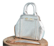 Load image into Gallery viewer, Bene - Silver Mini Nott Handbag