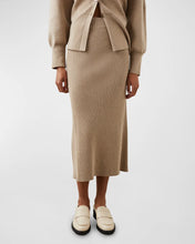 Load image into Gallery viewer, Rails - Oat Ribbed Knit  Davina Skirt