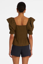 Load image into Gallery viewer, Marie Oliver - Juniper Green Lala Top